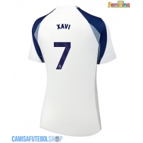Camisa de time de futebol Tottenham Hotspur Xavi Simons #7 Replicas 1º Equipamento Feminina 2025-26 Manga Curta
